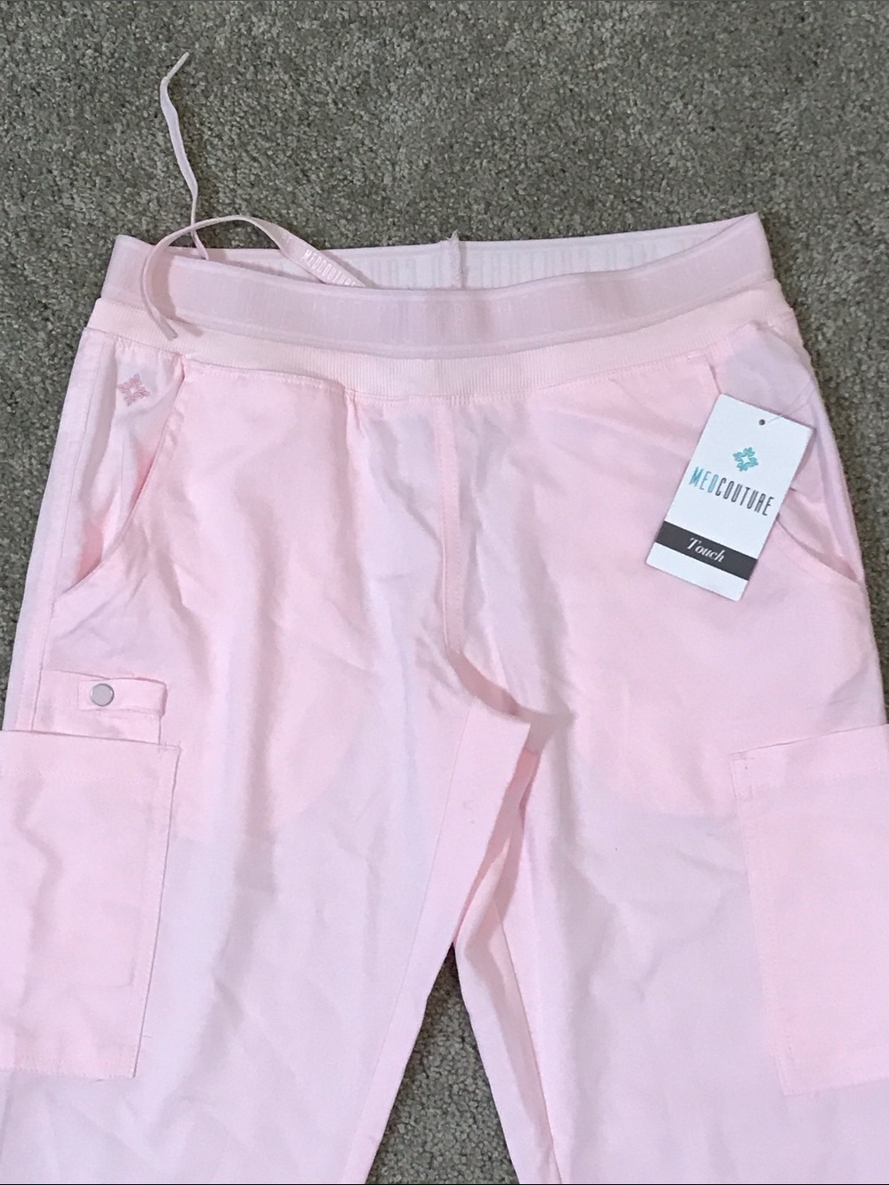 NWT MedCouture medical scrubs outfit - ice pink - small - Picture 7 of 10